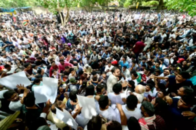 Cockroach Janta Party Protests in Delhi Over Exam Irregularities