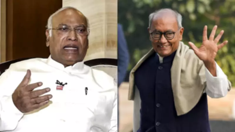 Congress Nominates Kharge, Drops Digvijaya Singh for Rajya Sabha