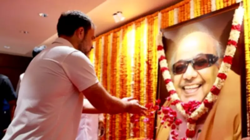 Congress Pays Tribute to DMK Leader Karunanidhi Amid Strained Ties After Alliance Shift