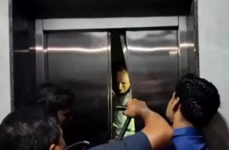 Couple Trapped in Elevator for an Hour in Surat Apartment Rescued by Fire Brigade