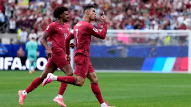 Cristiano Ronaldo becomes first player to achieve historic feat with goal vs Uzbekistan