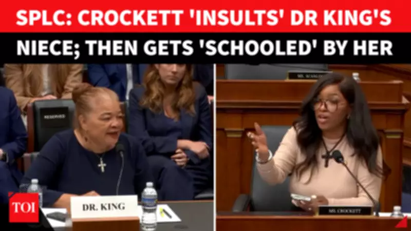 Crockett's MLK Remark Sparks Fury; Dr King's Niece Hits Back