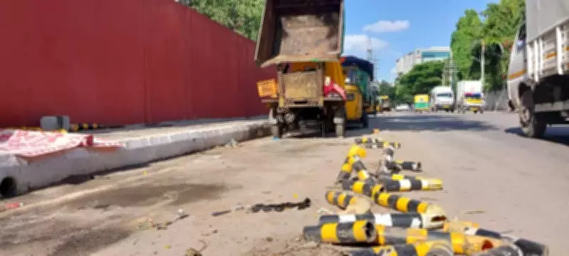 Cycle lane in Bengaluru's IT corridor turned into garbage transfer point