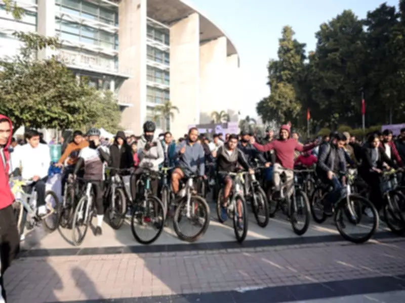 Cyclists in Shimla Pledge to Reduce Carbon Emissions on World Environment Day