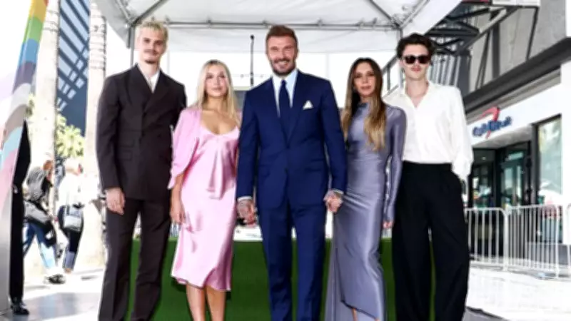 David Beckham Receives Hollywood Walk of Fame Star, Joined by Family and Tom Cruise