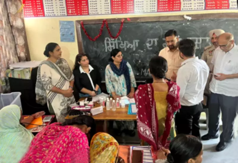DC inspects registration for Mukh Mantri Mawan Dhiyan Satkar Scheme in Kapurthala