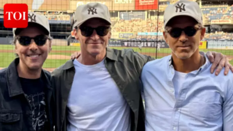Deadpool and Wolverine Stars Reunite at Yankees Game, Sparking Sequel Hype