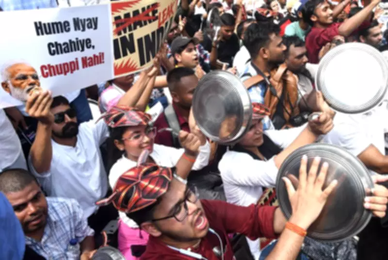 Debutant Protesters Join NEET Paper Leak Agitation at Jantar Mantar