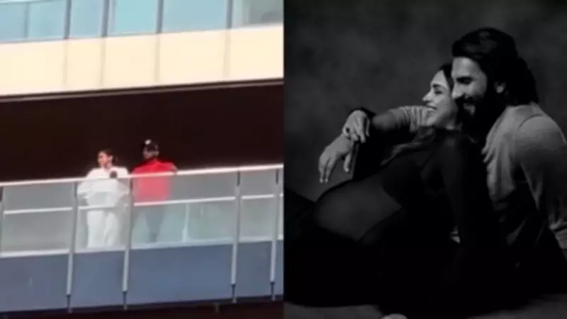 Deepika Padukone and Ranveer Singh Visit New Home, Actress Flaunts Baby Bump