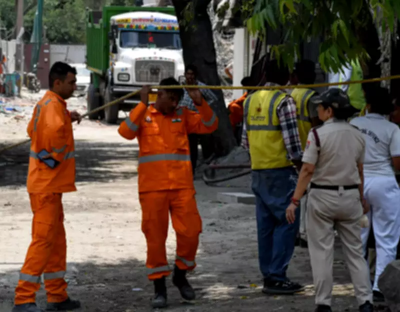 Delhi Building Collapse: Debris Clearance Final Stage, 6 Dead