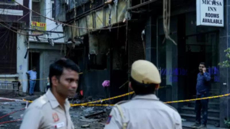 Delhi Hotel Fire: 8 Family Members Dead, Safety Violations Exposed