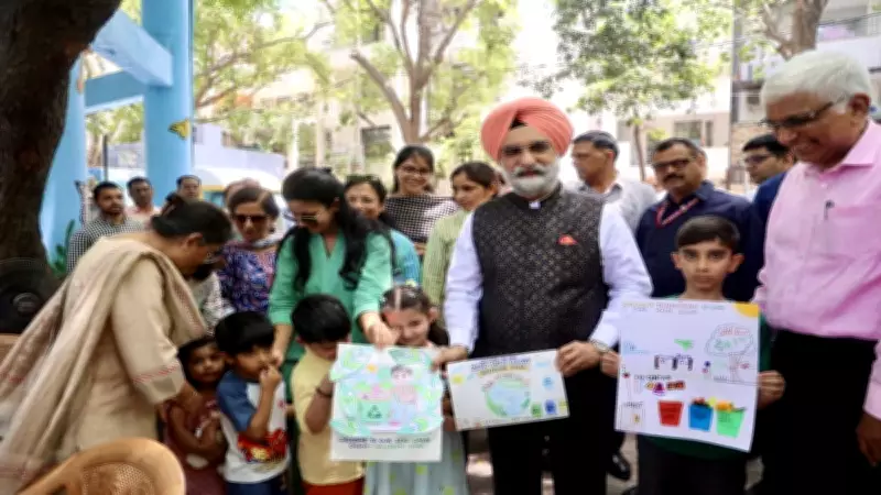 Delhi LG Sandhu Visits Zero Waste Colony, Urges MCD to Replicate Model Citywide