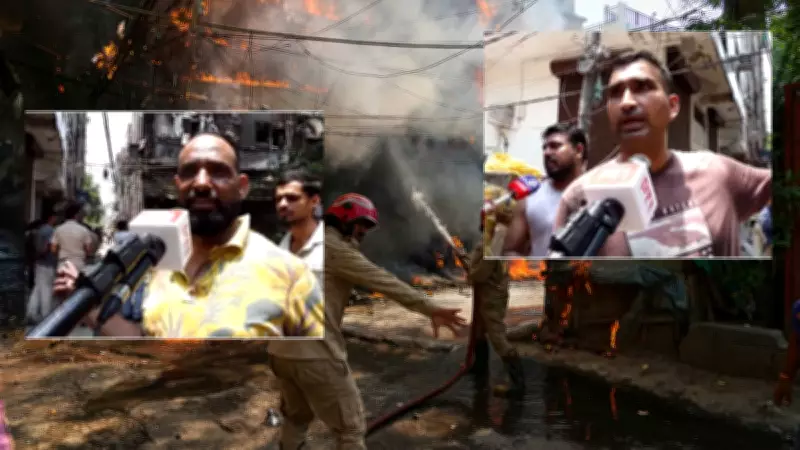 Delhi Malviya Nagar Fire: Eyewitnesses Describe Mattresses on Road, People Leaping from Floors