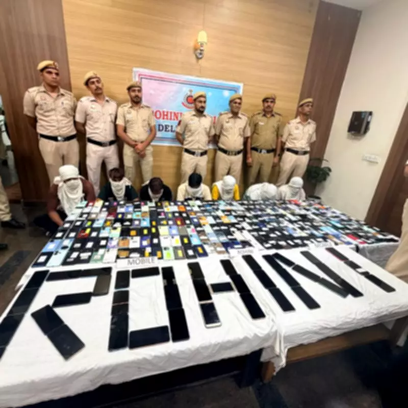 Delhi Police Bust Interstate Mobile Theft Ring; 10 Arrested, 325 Phones Recovered Worth Rs 1 Crore