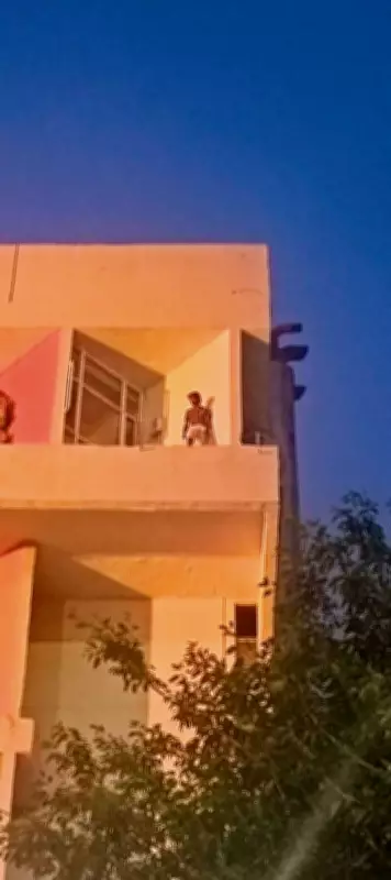 Delhi Police Rescue Man Threatening to Jump at ISBT Kashmere Gate