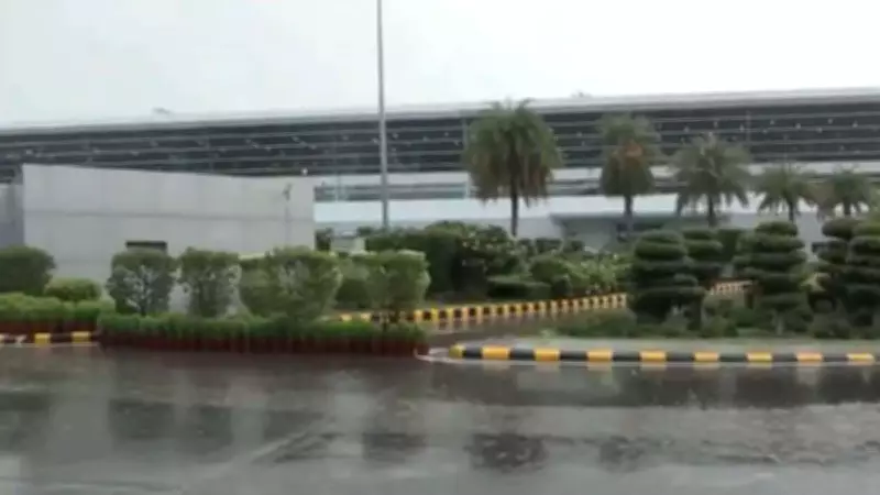 Delhi Rain Brings Relief from Scorching Heat, IMD Issues Monsoon Alert