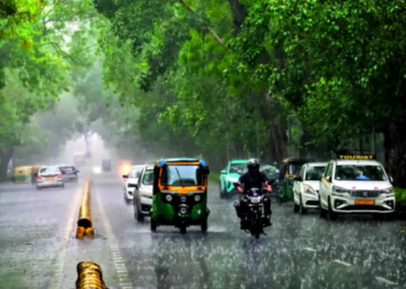 Delhi Rains Bring Relief: Temperatures Drop, More Showers Expected Until June 21