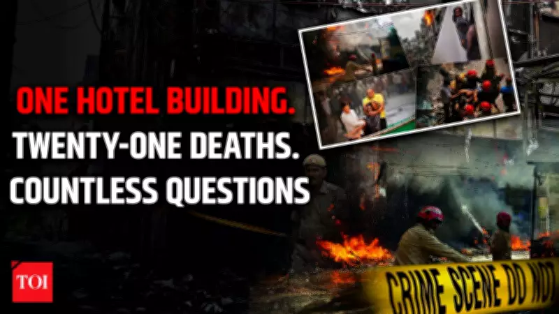 Delhi's 'Chalta Hai' Culture Exposed in Deadly B&B Fire That Killed 21