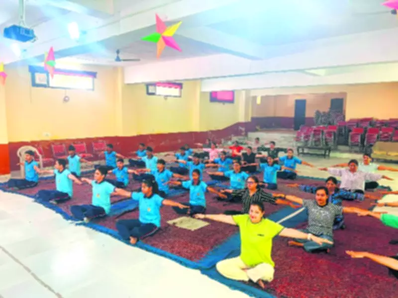 Dhakoli School Celebrates International Yoga Day with Asanas and Pranayama