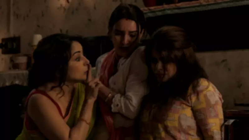 Dharna Durga Starstruck After Madhuri Dixit Hugs Her on Maa Behen Set
