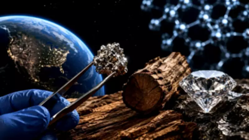 Diamonds vs Wood: Why One Is Common in Space, the Other Rare on Earth