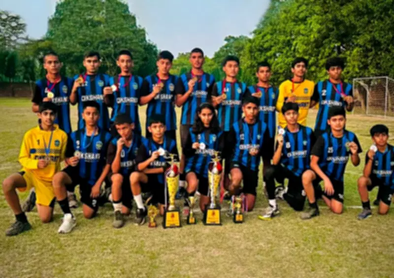Dikshant Academy Wins U-15 Chandigarh Football League 2026 Title