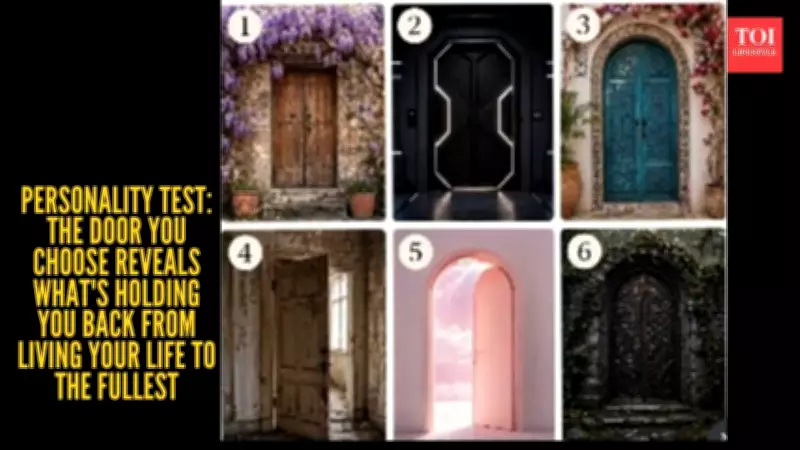 Door Personality Test Reveals What Holds You Back in Life