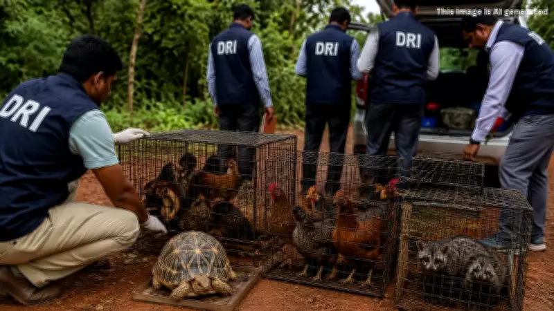 DRI Busts Wildlife Trafficking Racket in Andhra Pradesh's Srikakulam