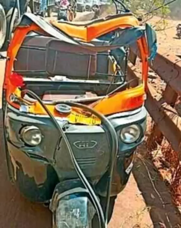 Drunk Auto Driver's Stunt Kills Friend in Navi Mumbai Crash