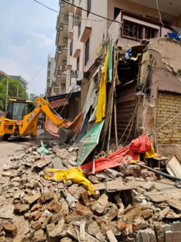 DTCP Conducts Major Anti-Encroachment Drive in Gurgaon's DLF-3