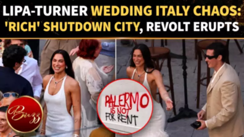 Dua Lipa and Callum Turner Lavish Wedding Sparks Backlash in Italy