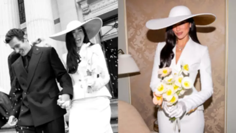Dua Lipa and Callum Turner Seal Wedding with Kiss in Official Photos