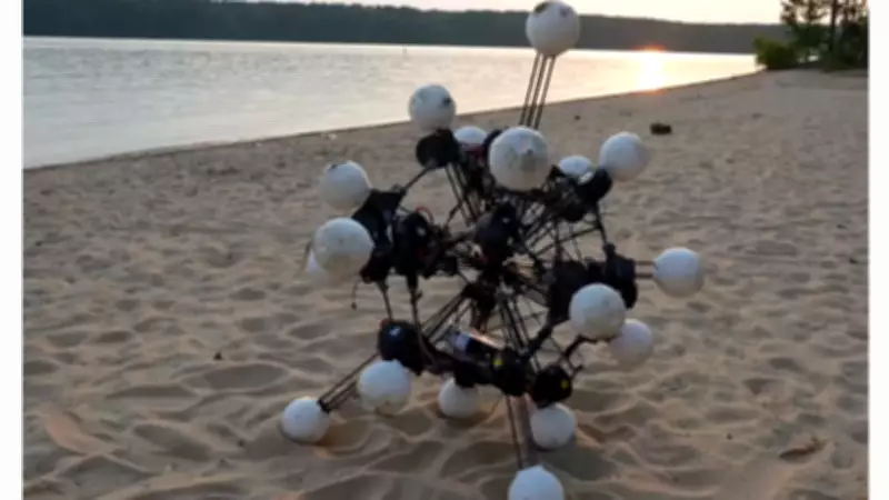 Duke's Argus Robot Redefines Mobility with 20 Legs and No Front or Back