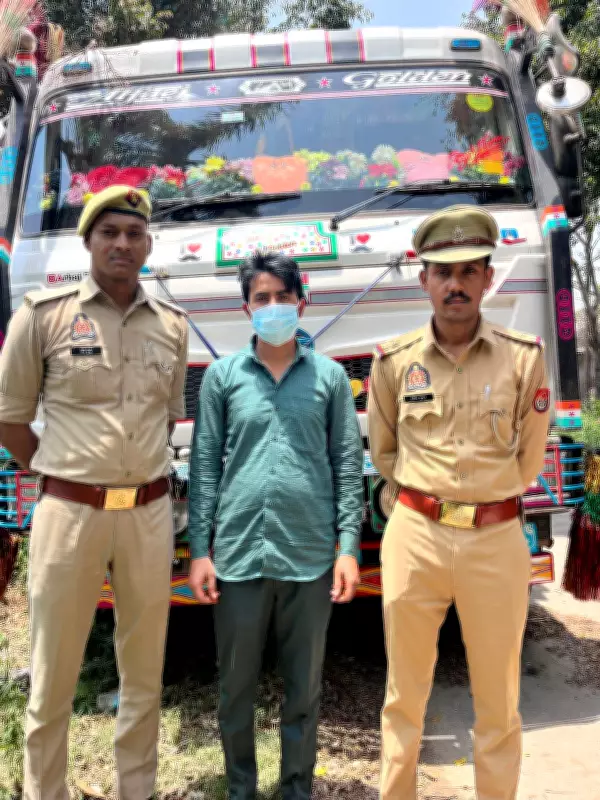 Dumper driver arrested for reckless driving on Noida expressway, stones caused punctures