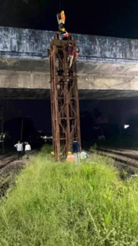 Edappally ROB Major Span Work Begins, Train Delays for a Week