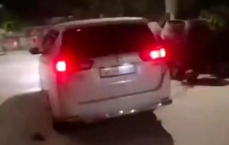 Eggs Hurled at TMC MLA Madan Mitra's Vehicle in Kolkata Protest