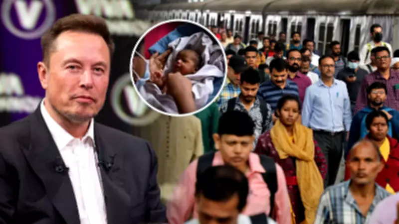 Elon Musk Flags India's Falling Fertility Rate Below Replacement Level