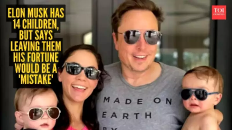 Elon Musk Says He Won't Automatically Leave Fortune to His 14 Children