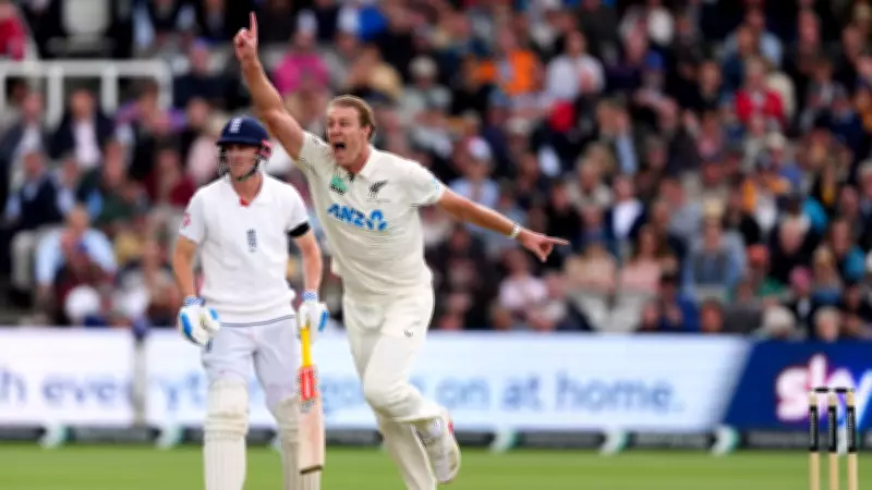 England Batters Struggle Again as Jamieson Dominates at Lord's