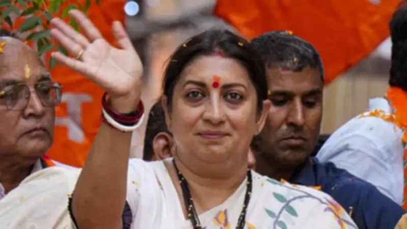 Enquiry ordered after Smriti Irani's name missing from Amethi voter list