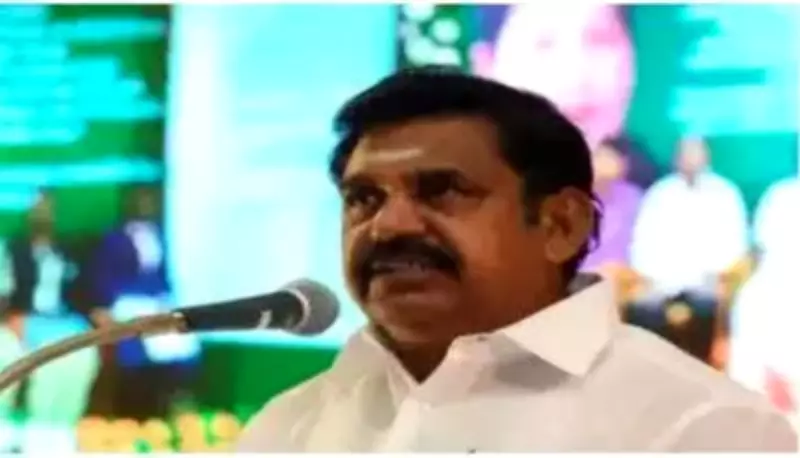 EPS Hits Back at CM Vijay Over Law and Order, Taunts Him as 'Reel Hero'