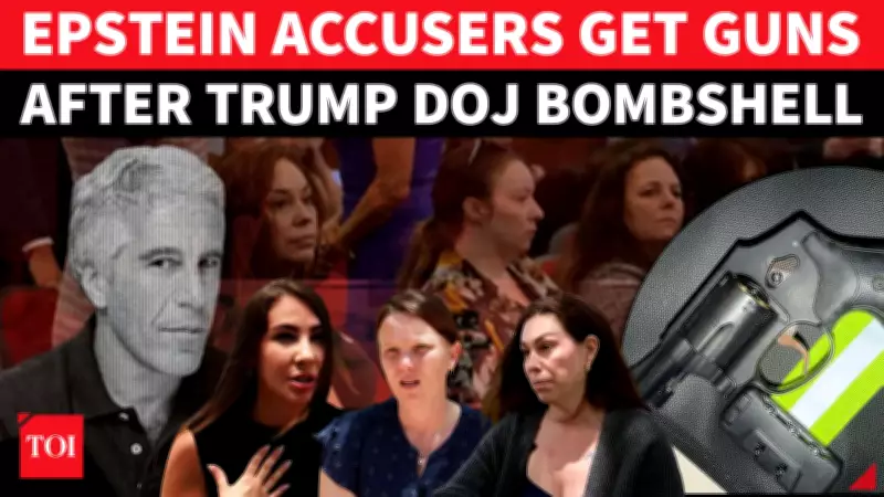 Epstein Accusers Arm Themselves After DOJ Leaks Identities