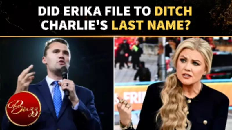 Erika Kirks Rumored to Drop Late Husband Charlie Kirks Surname
