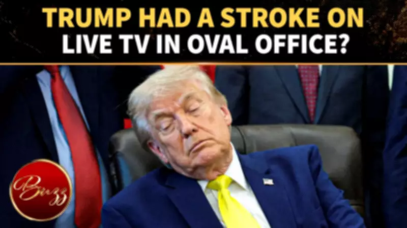 Expert Claims Trump Showed Stroke Signs During Oval Office Appearance