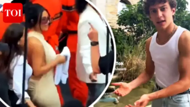 F1 Star Kimi Antonelli Playfully Teases Kim Kardashian Over 'Towel Heist'