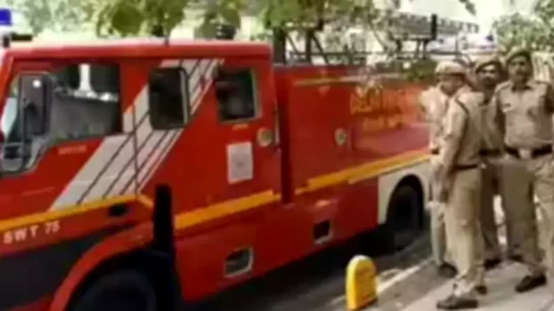 Factory Building Collapses After Fire in Delhi's Mayapuri, No Casualties