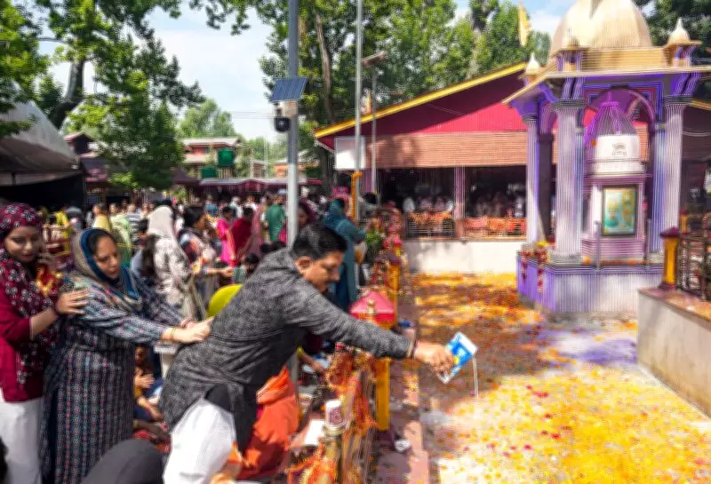 Faith, friendship and homeland aspirations converge on Tulmulla during Kheer Bhawani Mela