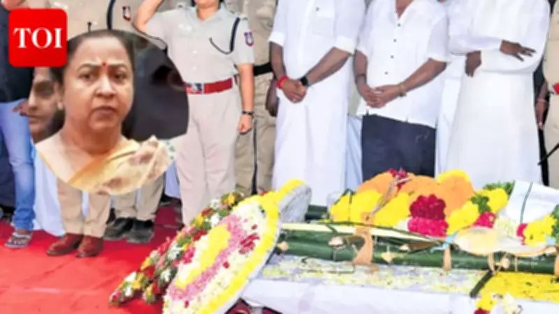 Family Dispute Erupts at Bharathiraja's Funeral, Raadhika Intervenes