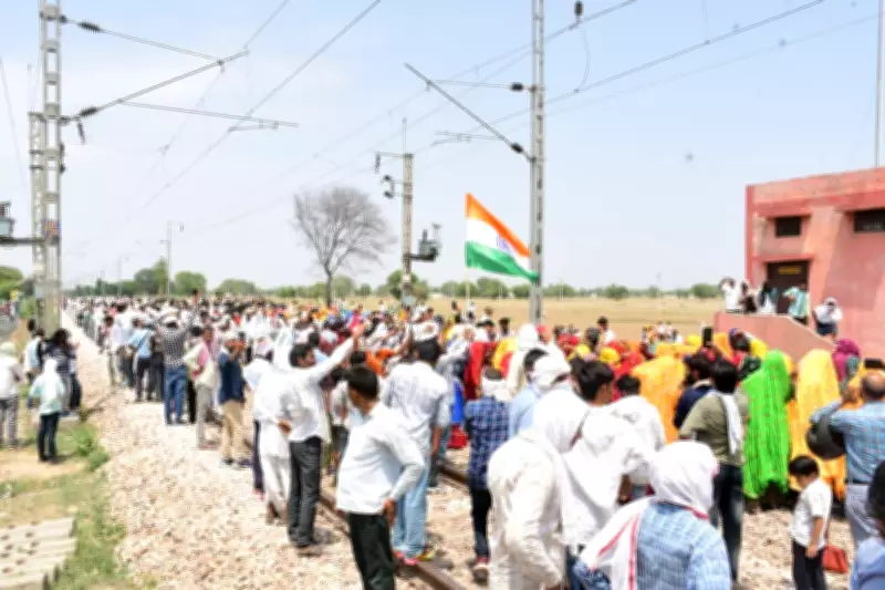 Farmers in Sawai Madhopur Continue 16-Day Protest Over Water Release from Panchana Dam