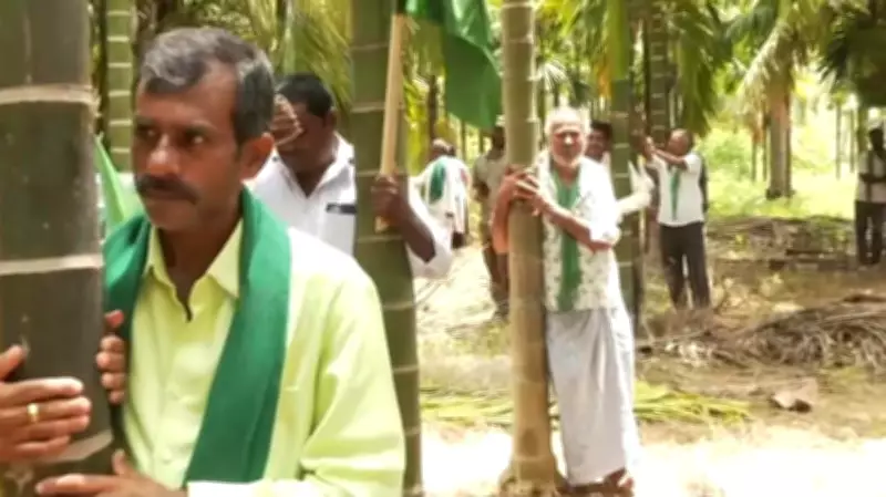 Farmers launch 'Appiko' protest against Bidadi township project in Karnataka